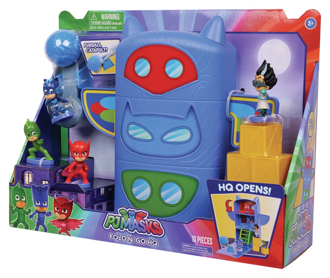 Pj Masks Fold And Hold Headquarters Playset Reviews