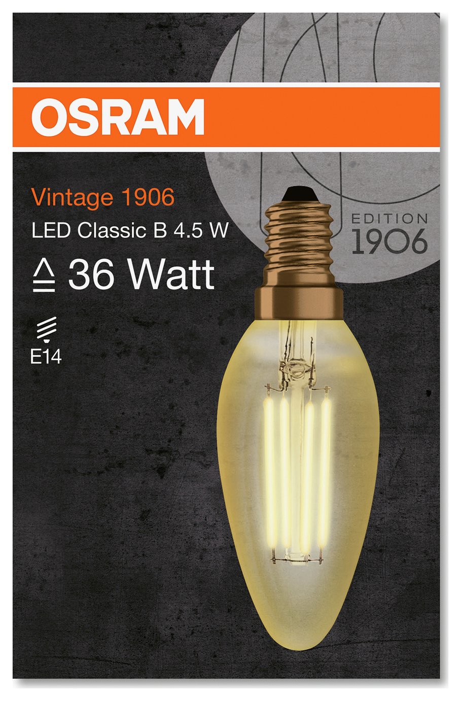 Osram Vintage 1906 5W LED Warm White Candle Bulb Review