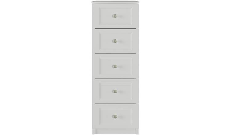 Buy Bexley 5 Drawer Tallboy White Chest Of Drawers Argos