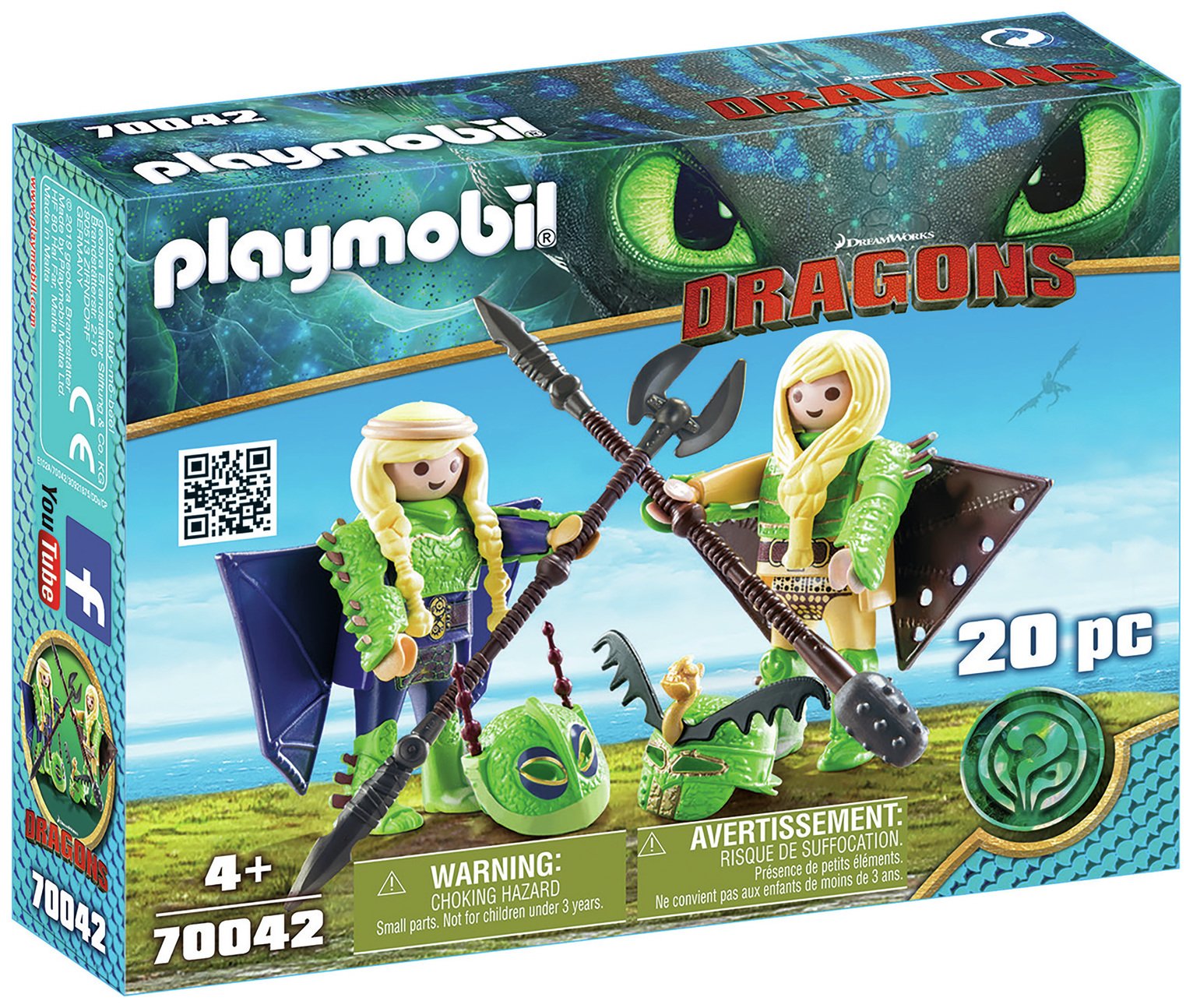 playmobil dragons argos