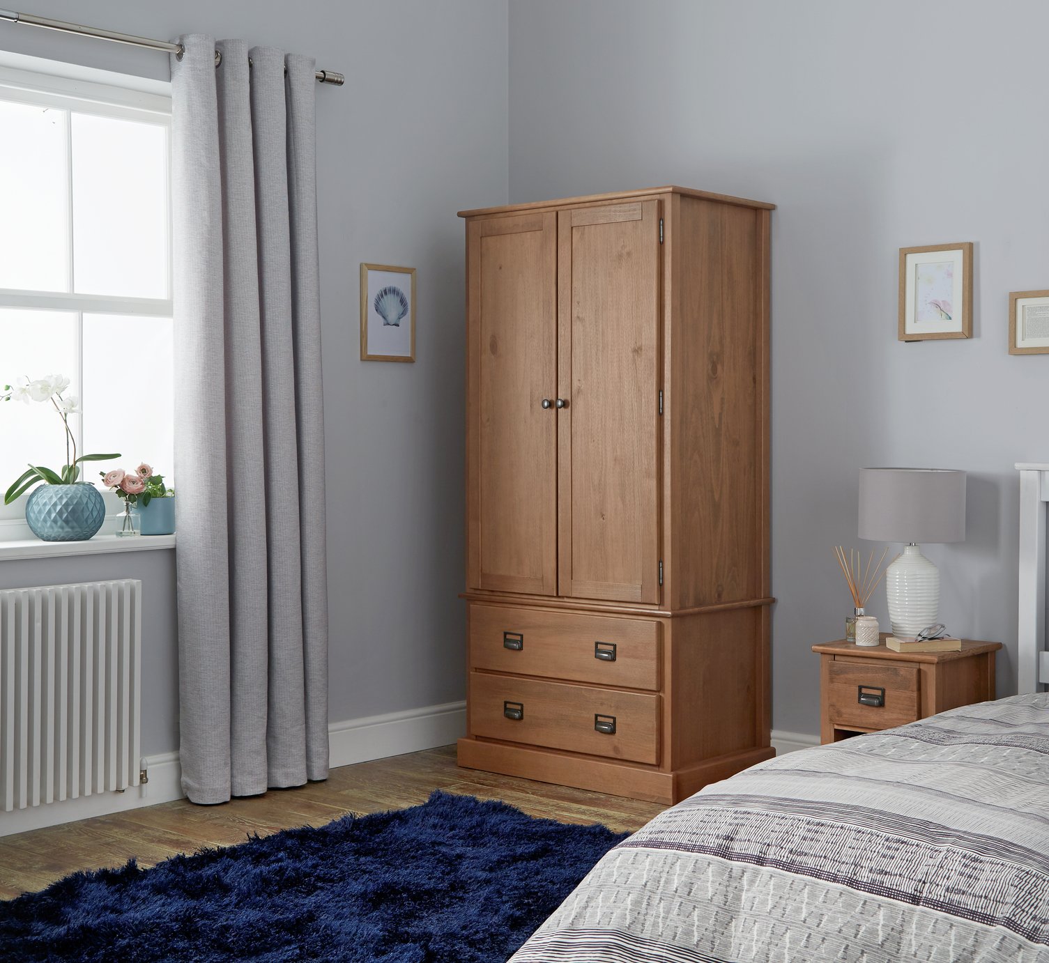 Argos Home Drury Pine 2 Door 2 Drawer Wardrobe Review