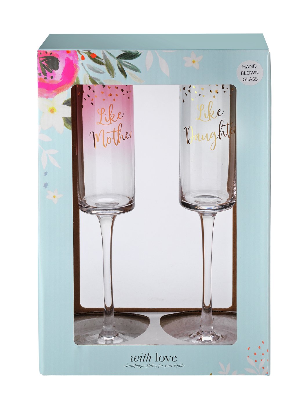 Argos Home Mum & Daughter Champagne Flutes Reviews