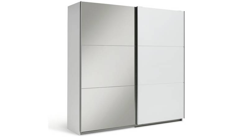 Small white 2024 wardrobe argos