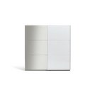 Buy Argos Home Holsted XL Mirrored Sliding Wardrobe - White | Wardrobes ...