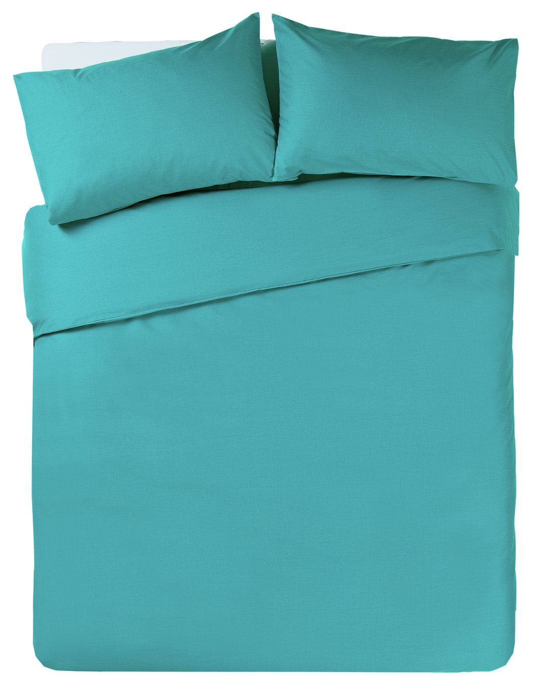 Argos Home Easycare Polycotton Duvet Set - Kingsize