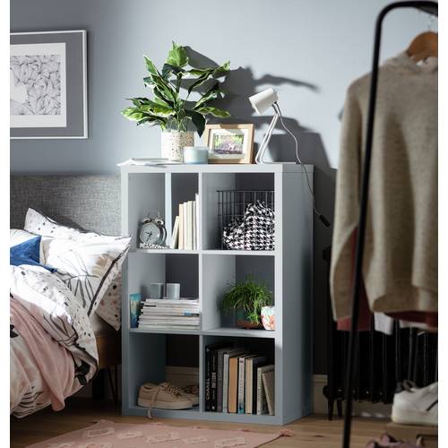Buy Argos Home Squares Plus 6 Cube Storage Unit Grey Storage units