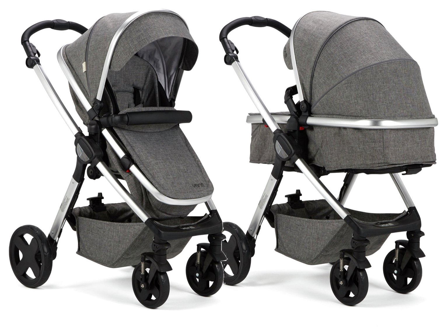 venti pram grey