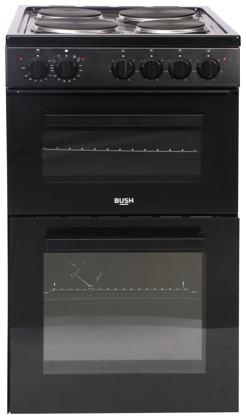 Bush BETAW50B 50cm Twin Cavity Electric Cooker - Black