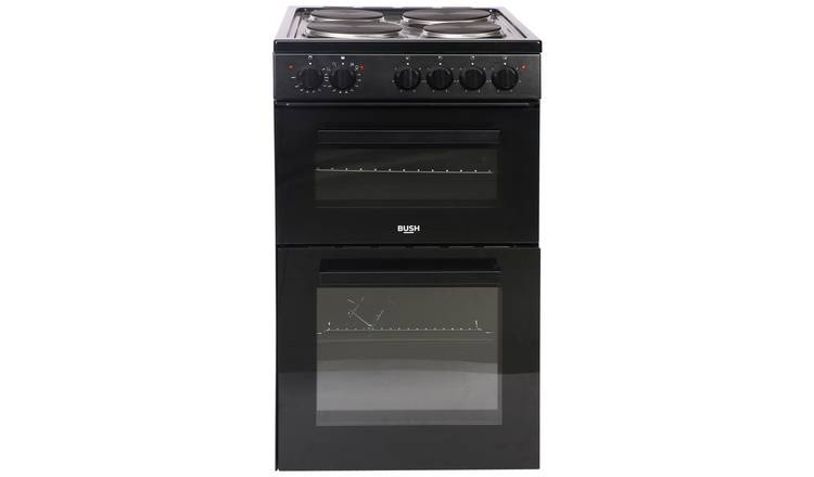 Buy Bush BETAW50B 50cm Twin Cavity Electric Cooker Black