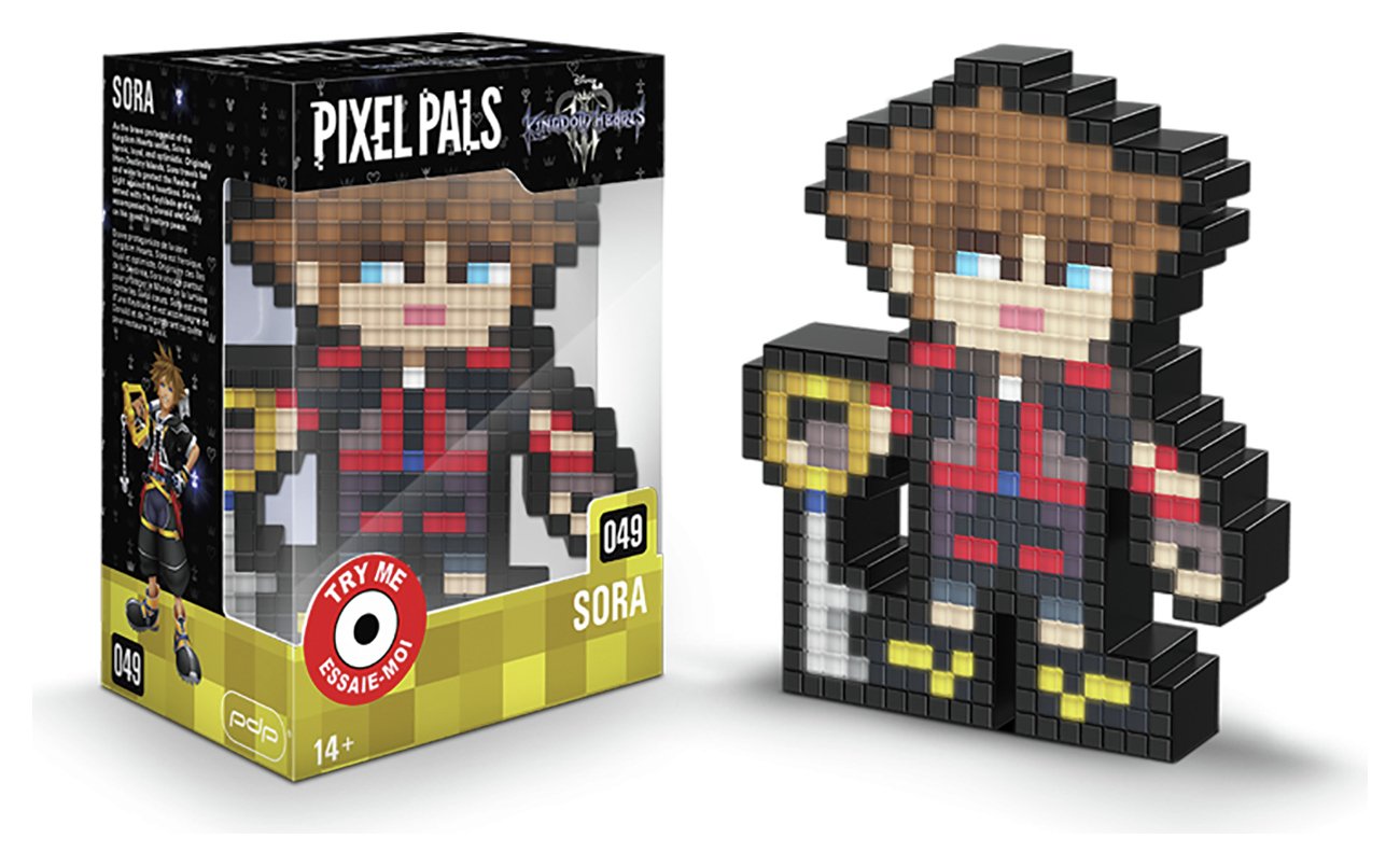 Pixel Pals: Kingdom Hearts Light-Up Figure - Sora