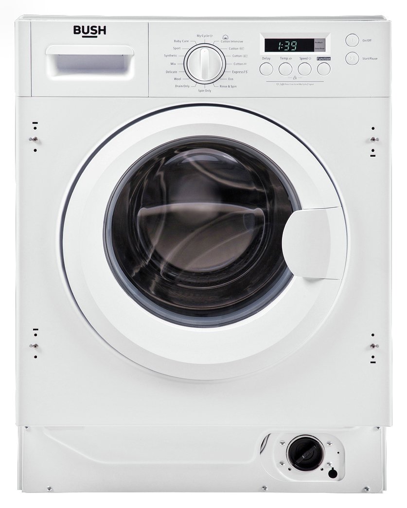 Bush WMNSINT812W 8KG 1200 Spin Washing Machine review