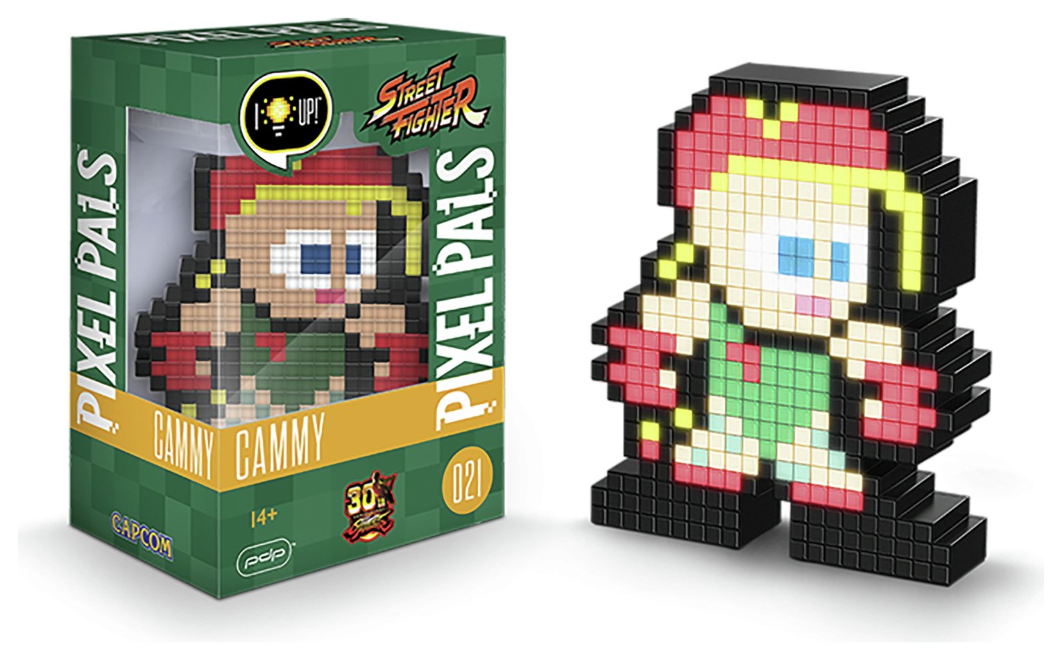 Pixel Pals: Street Fighter Light-Up Figure - Cammy