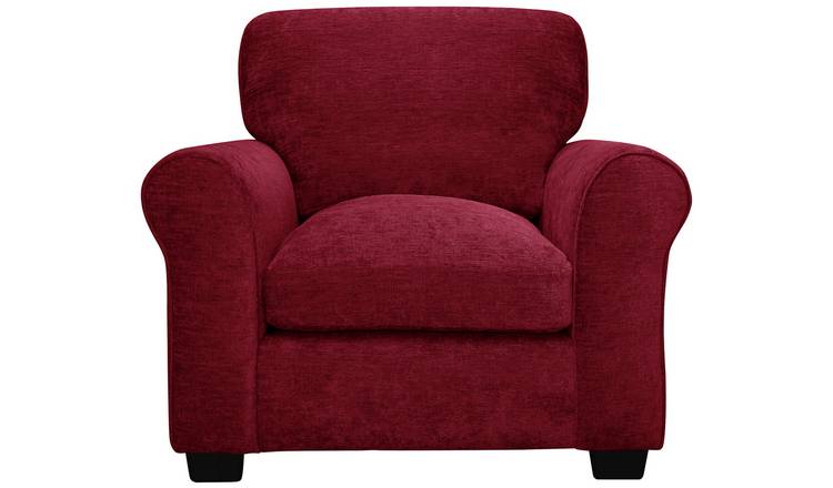 Buy Argos Home Tammy Fabric Armchair Wine Armchairs And Chairs Argos