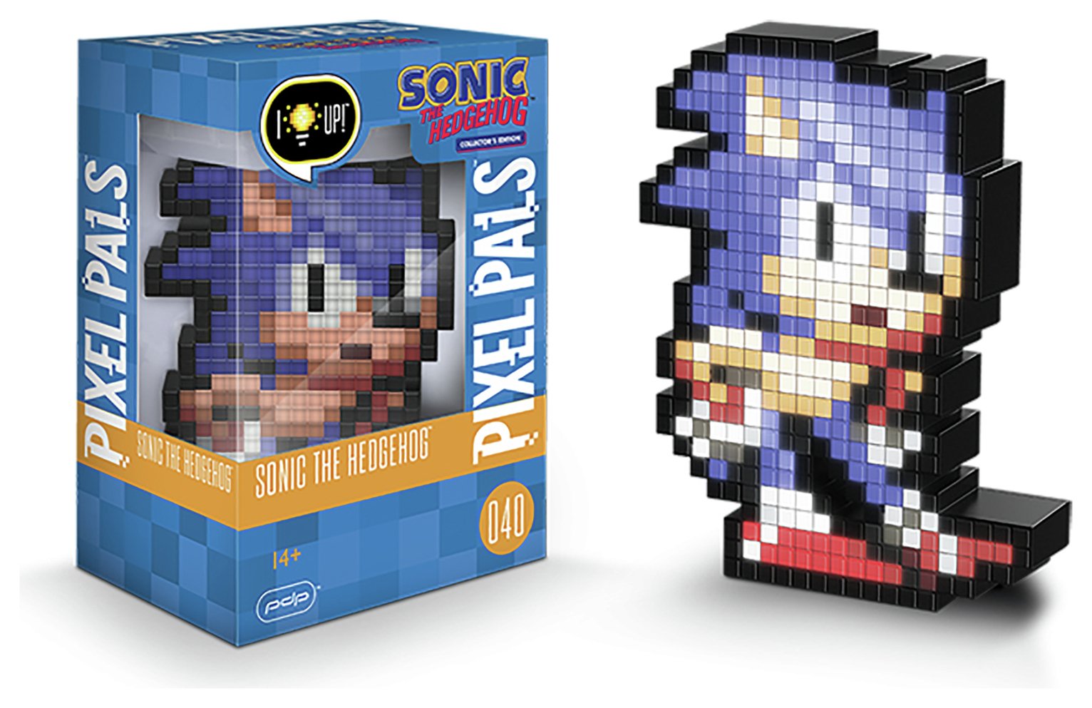 Pixel Pals Light-Up Figure - Sonic the Hedgehog