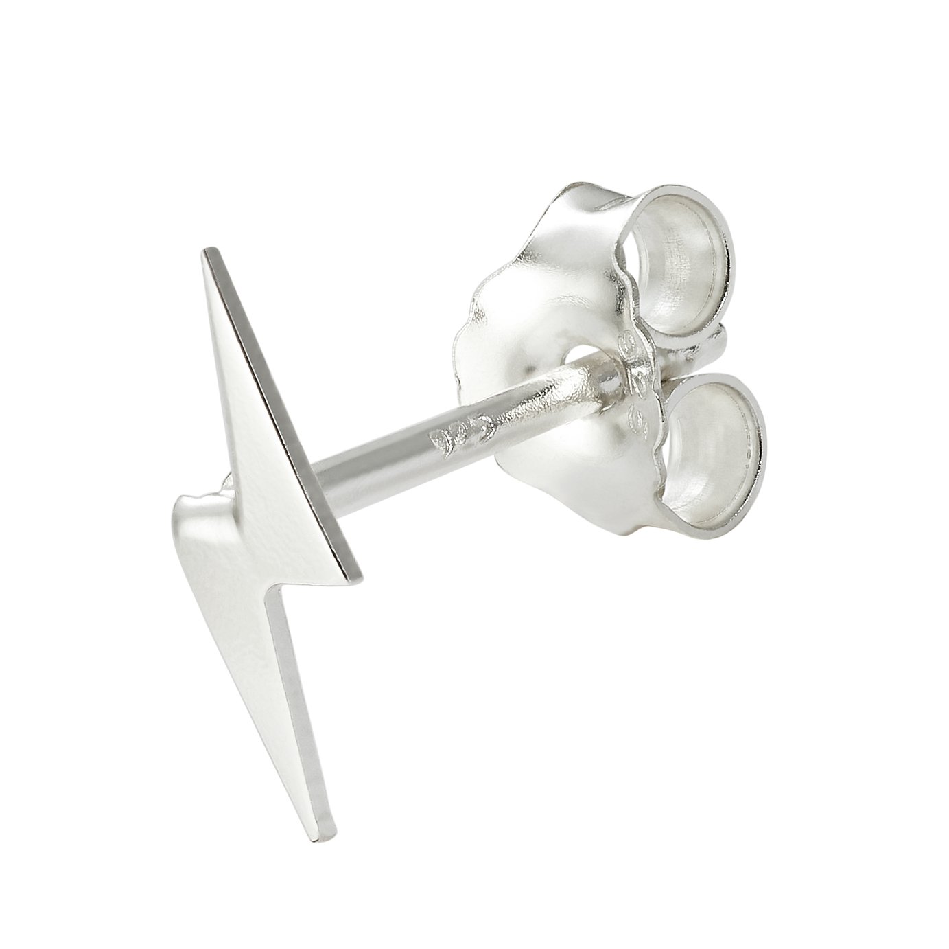 State of Mine Sterling Silver Bolt Single Stud Earring review