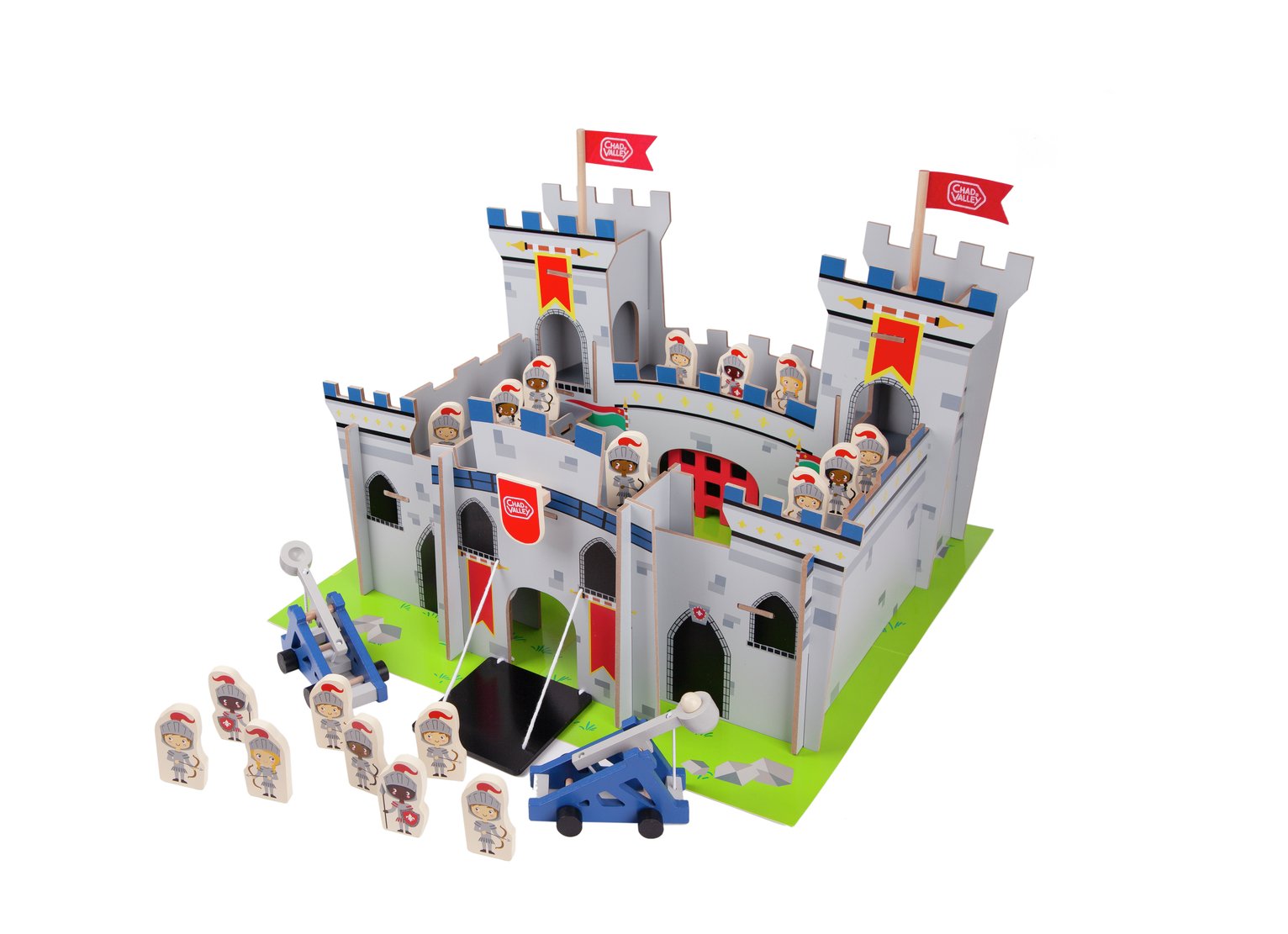 Chad Valley Knights Wooden Castle