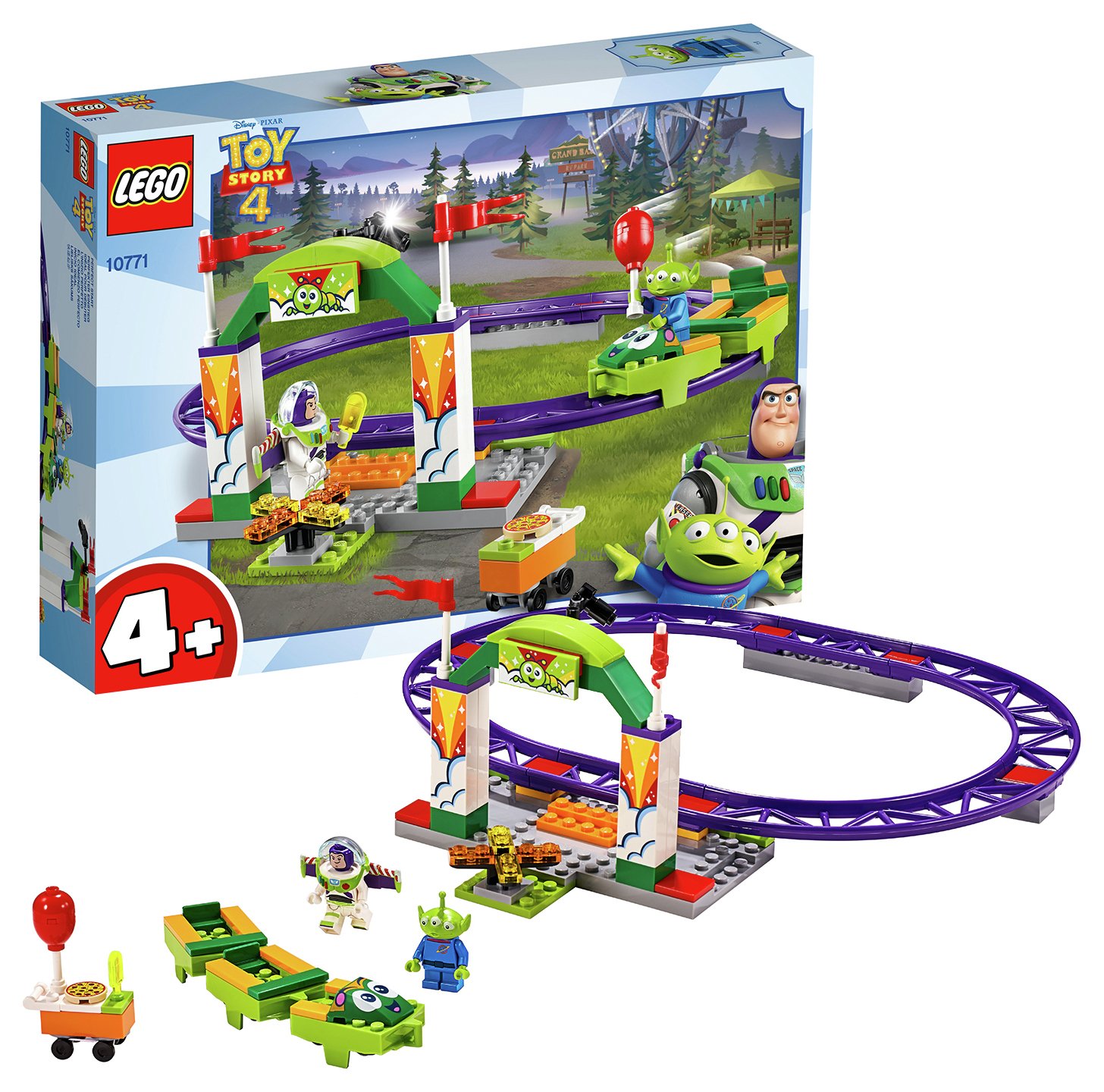 LEGO Toy Story 4 Rollercoaster Playset - 10771
