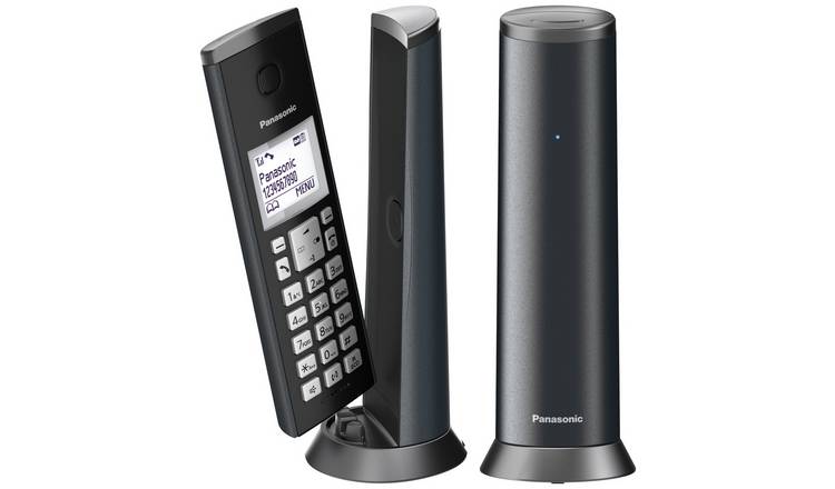 Panasonic KX-TGK222 Cordless Phone with Answer Machine-Twin