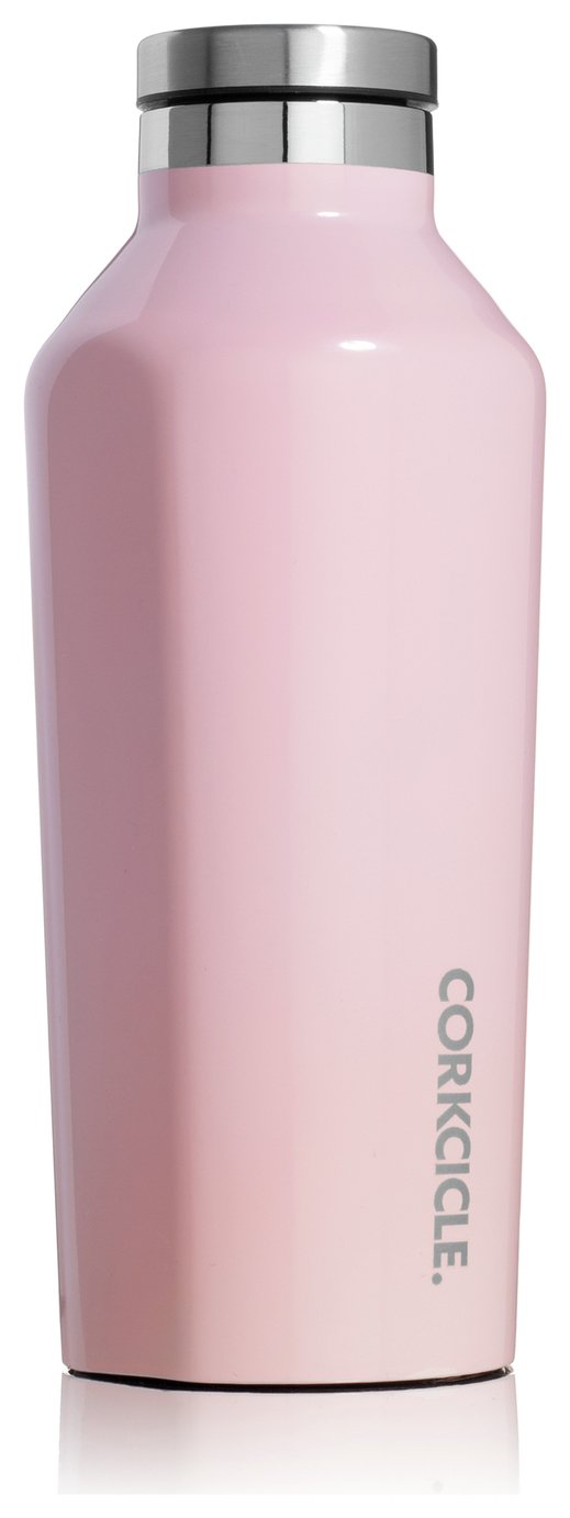 Corkcicle Stainless Steel Rose Bottle - 265ml