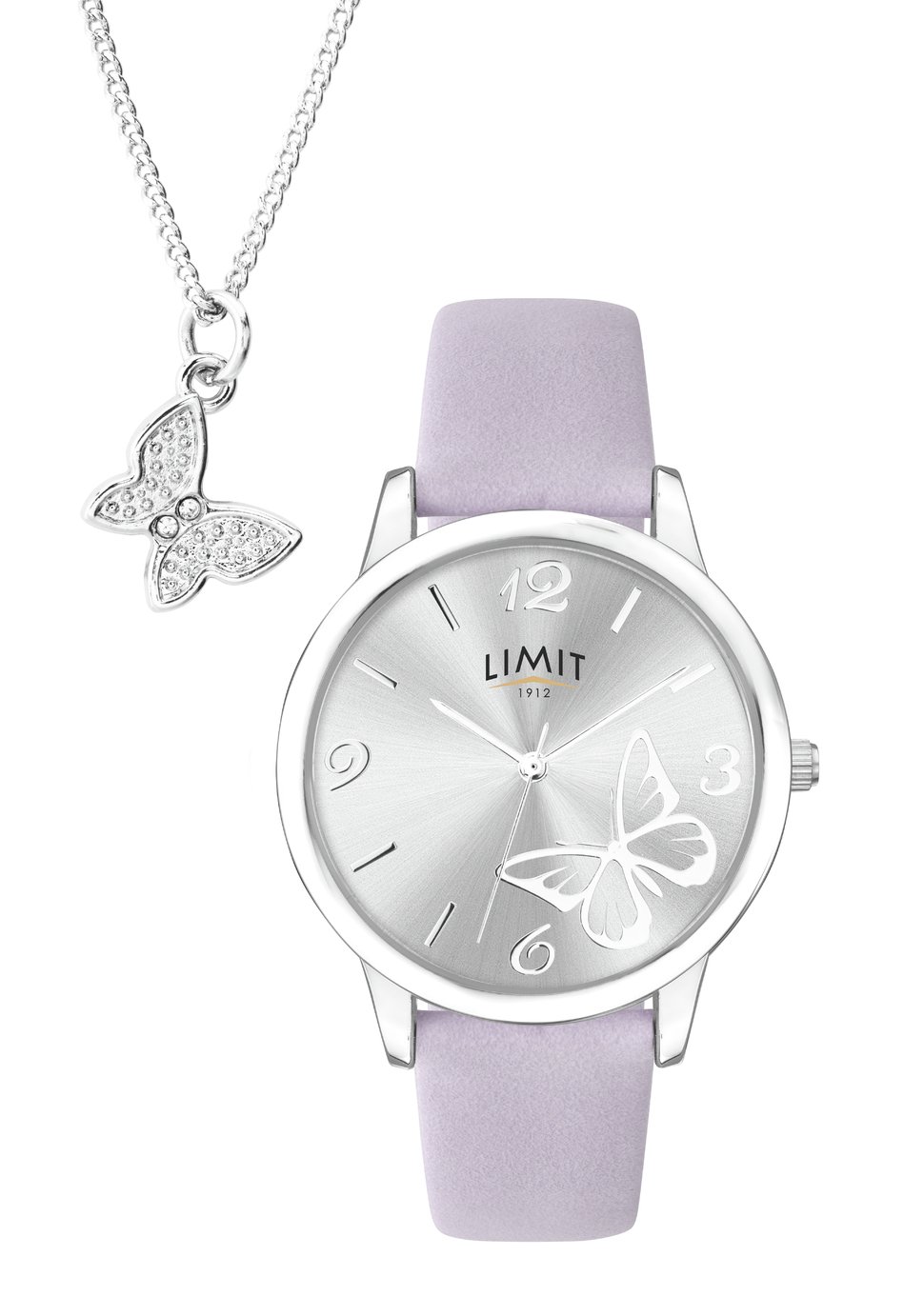Limit Silver Ladies Watch and Pendant Set