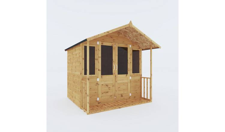 Buy Mercia Wooden Summerhouse Veranda 7x7 Summer Houses