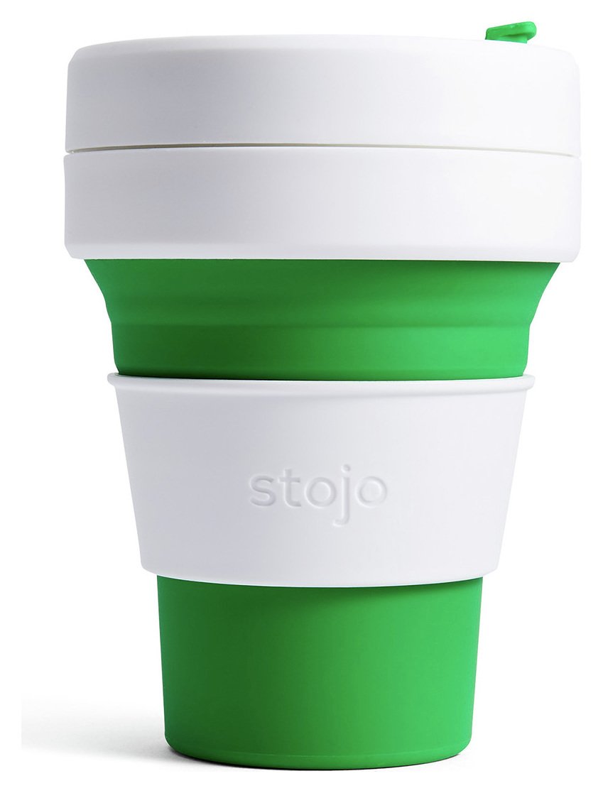 Stojo Pocket Cup 355ml - Green