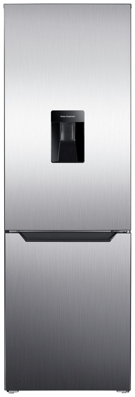 Bush 60185FFWTD Fridge Freezer - Silver Inox