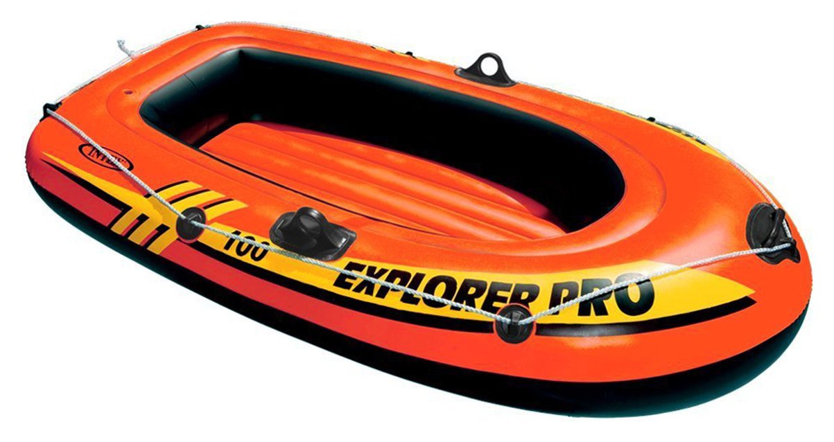 Intex Explorer 100 Inflatable Lilo Boat