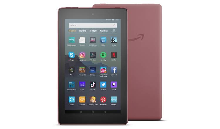 Amazon Fire 7 with Alexa 7 Inch 16GB Tablet - Plum