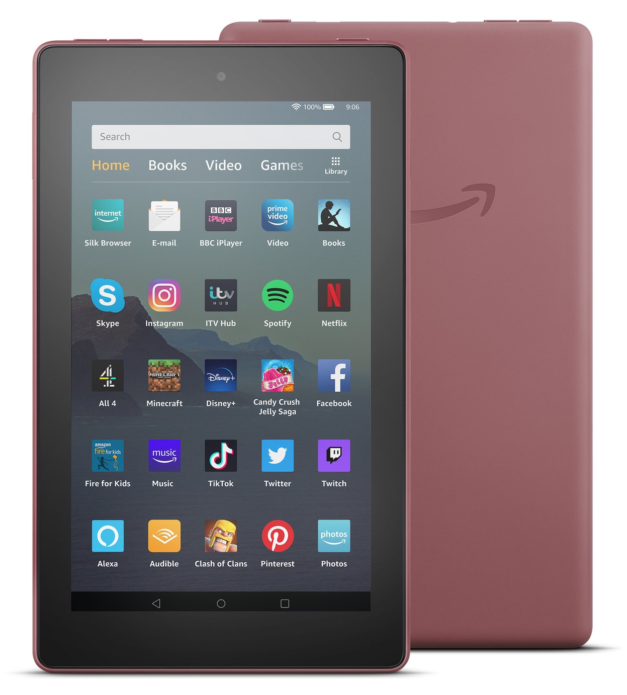 Amazon Fire 7 with Alexa 7 Inch 32GB Tablet - Plum