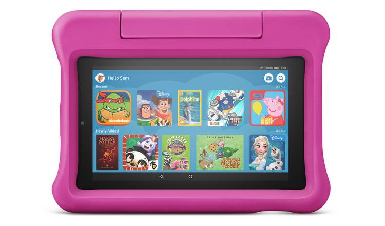 Buy Amazon Fire 7 Kids Edition 7 Inch 16gb Tablet Pink Tablets Argos