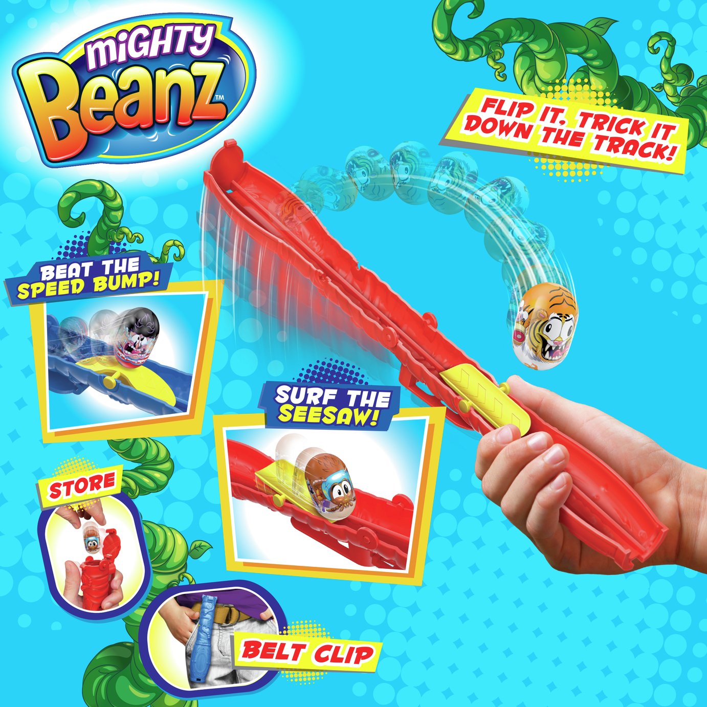 Mighty Beanz Flip Track