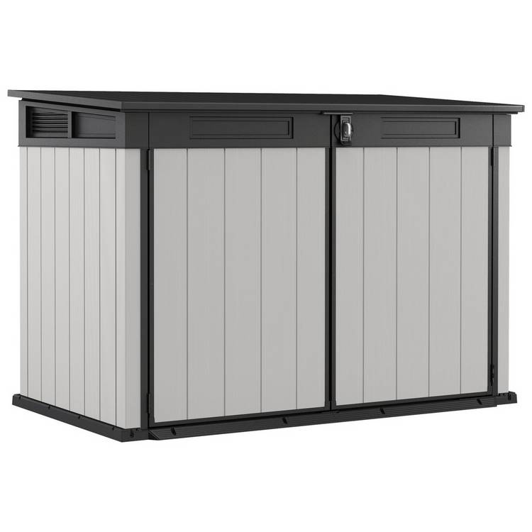 Keter 2020L Premier Jumbo Garden Storage Box - Grey 0
