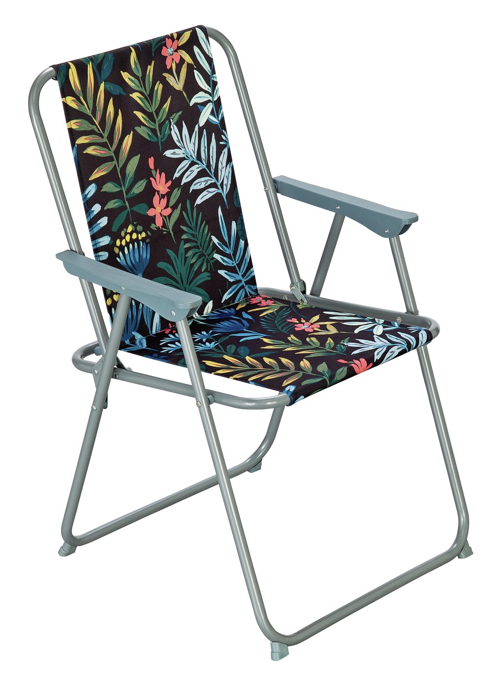 Argos Home Metal Folding Picnic Chair Rainforest (8844677) Argos