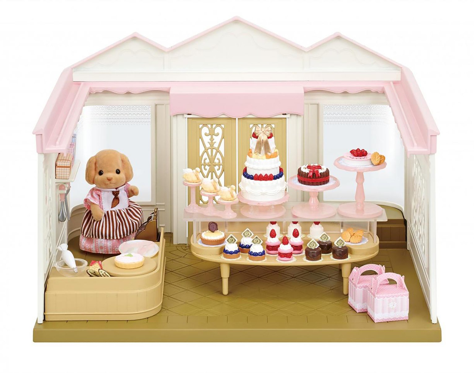 sylvanian families cake shop argos