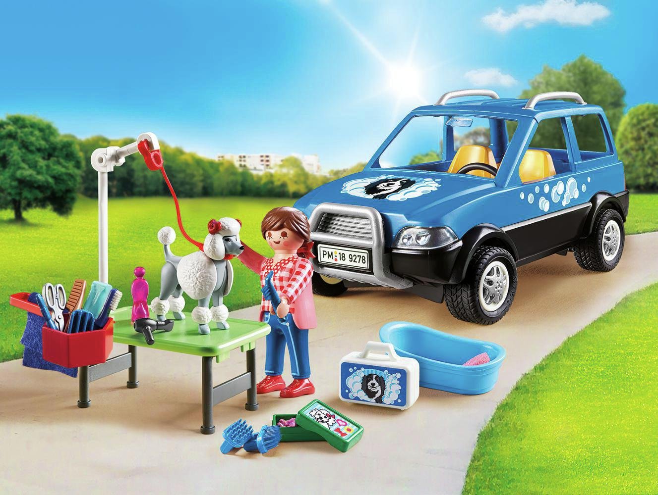 playmobil pet groomer