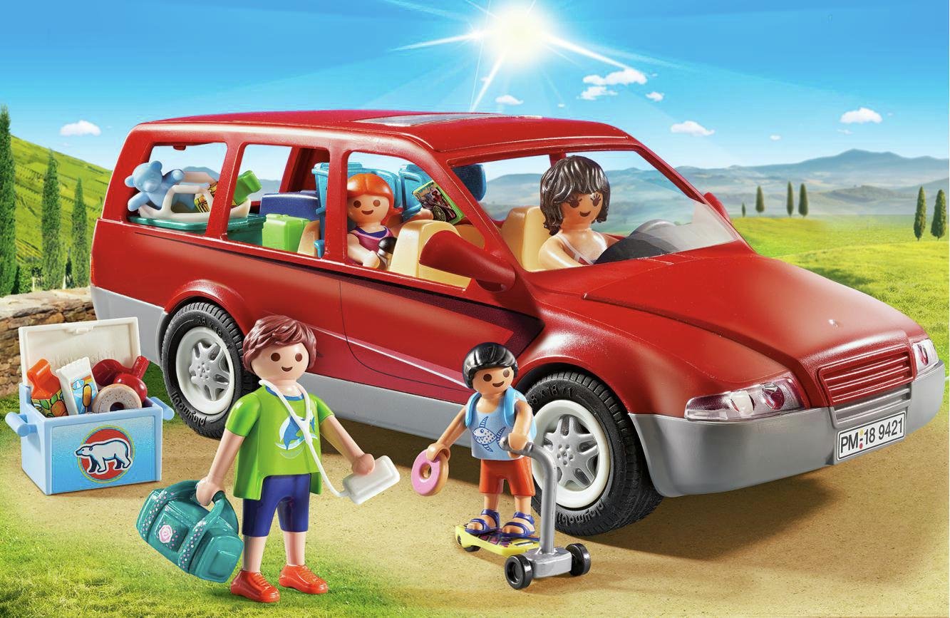 playmobil family car