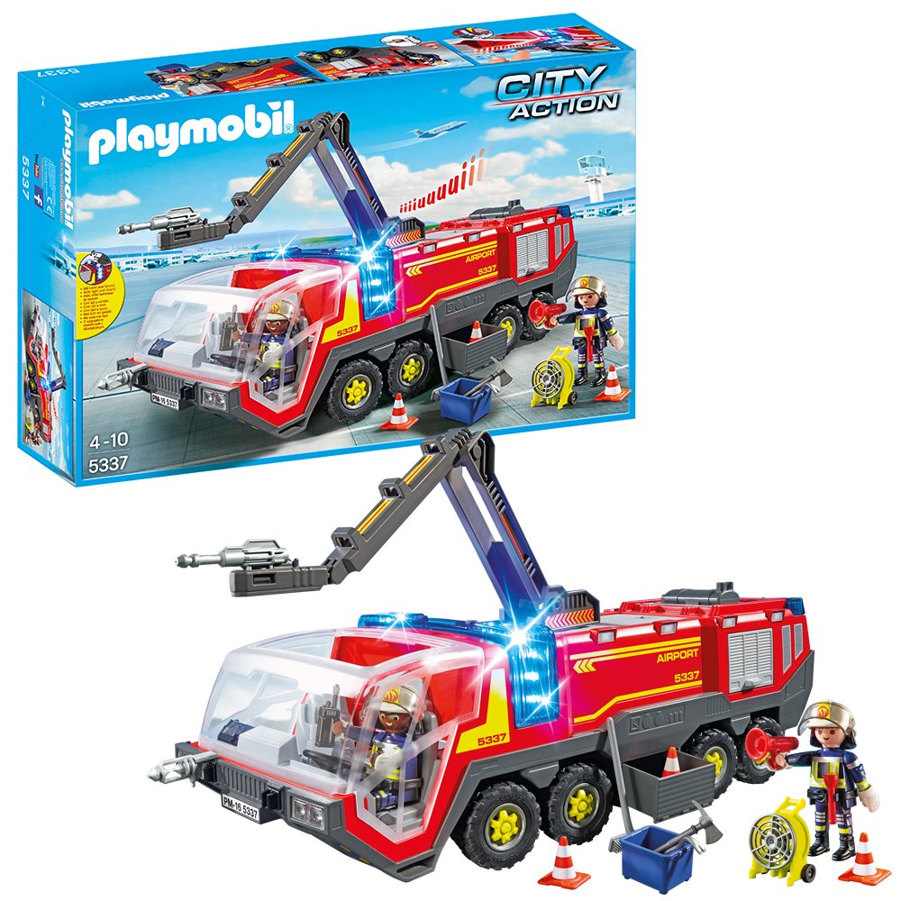 Playmobil 5337 Airport Fire Engine Review