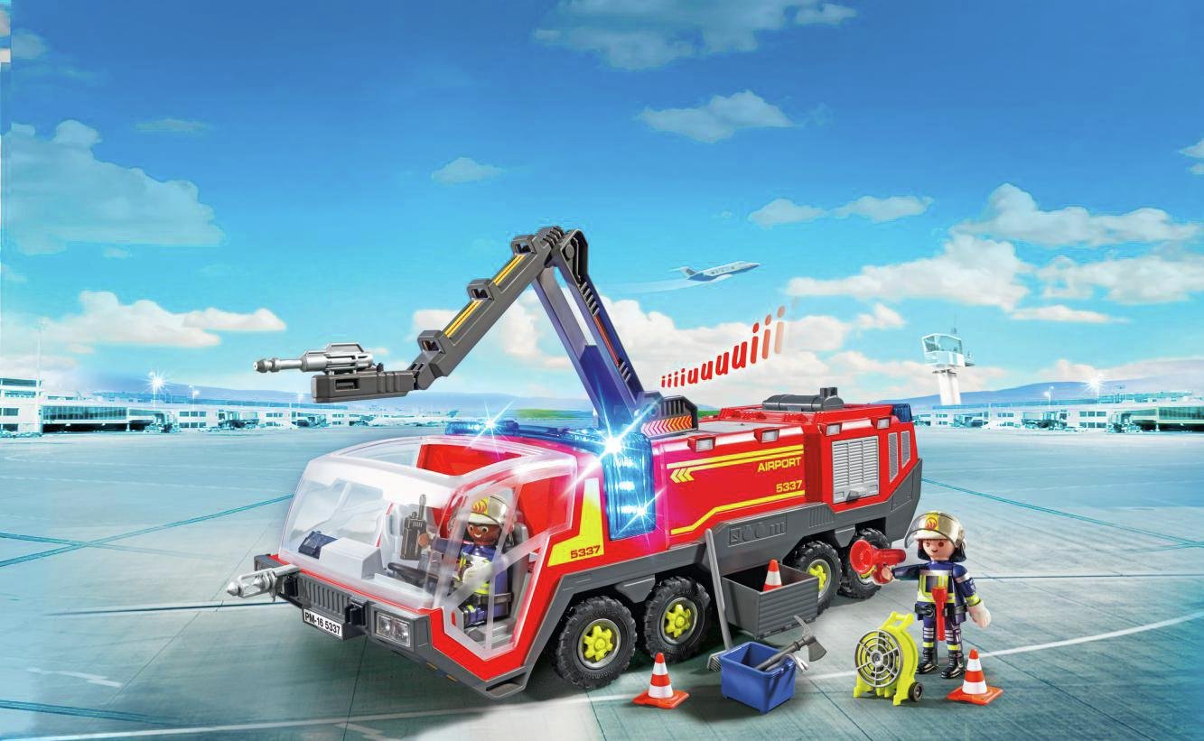 Playmobil 5337 Airport Fire Engine Review