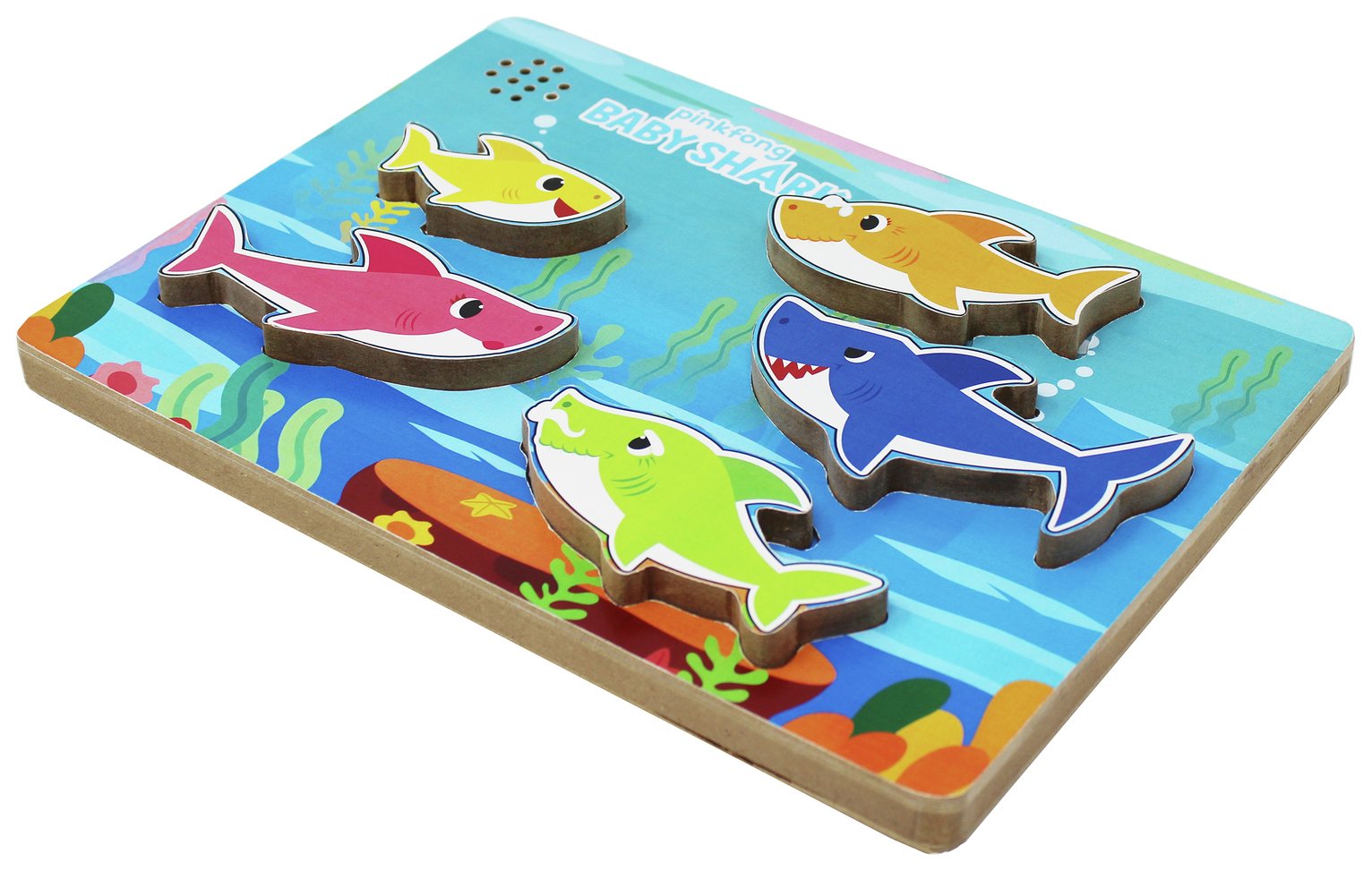 baby shark wooden sound puzzle walmart