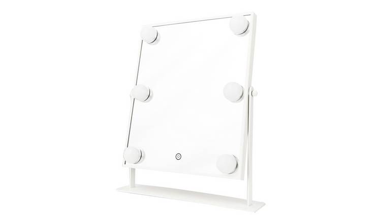 Buy Danielle Creations White Hollywood Beauty Mirror Argos