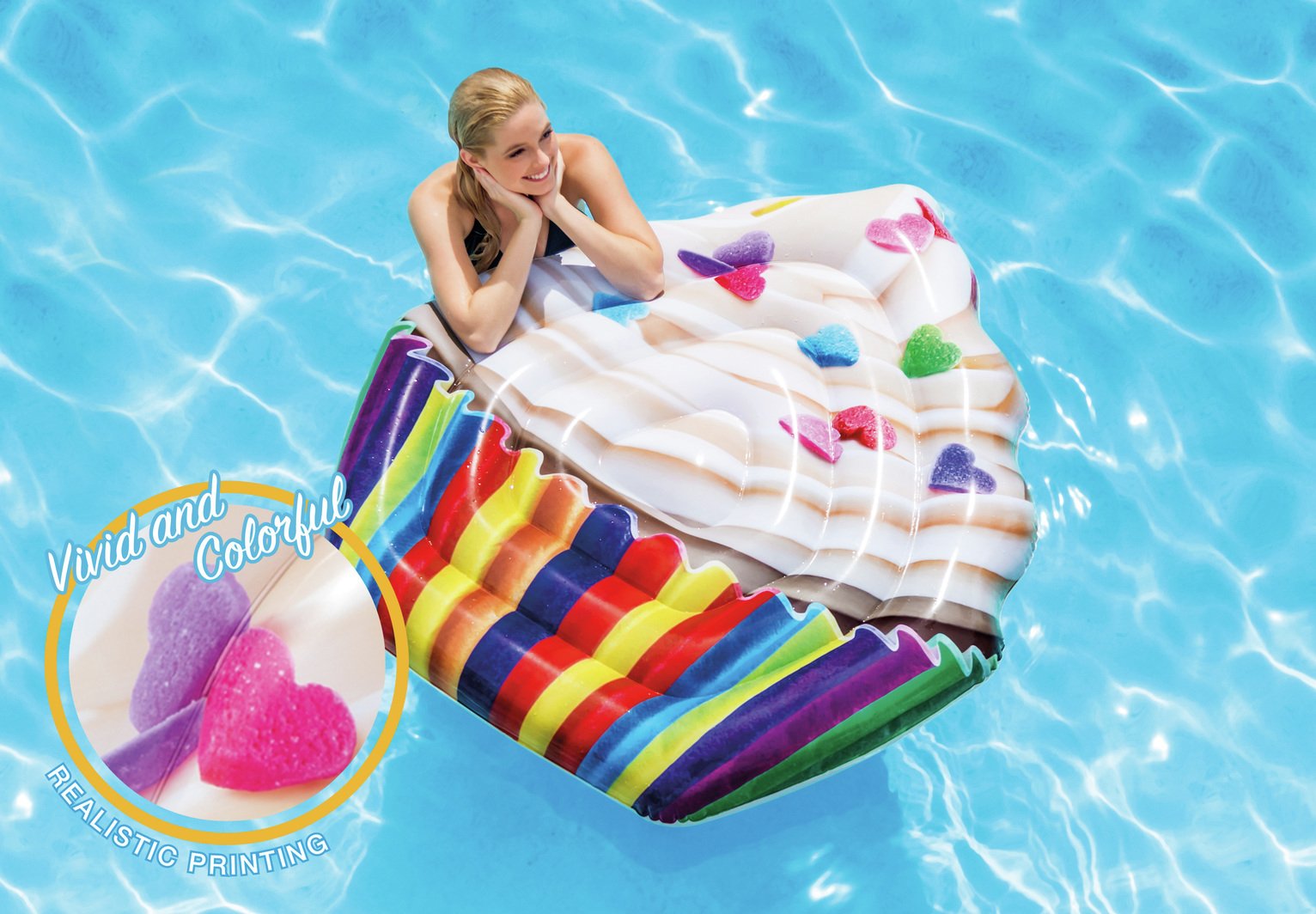 Intex Cup Cake Inflatable Lilo Review