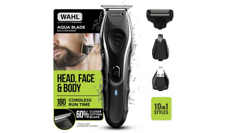 Wahl Aqua Blade Beard Trimmer and Grooming Kit 9899-804X 