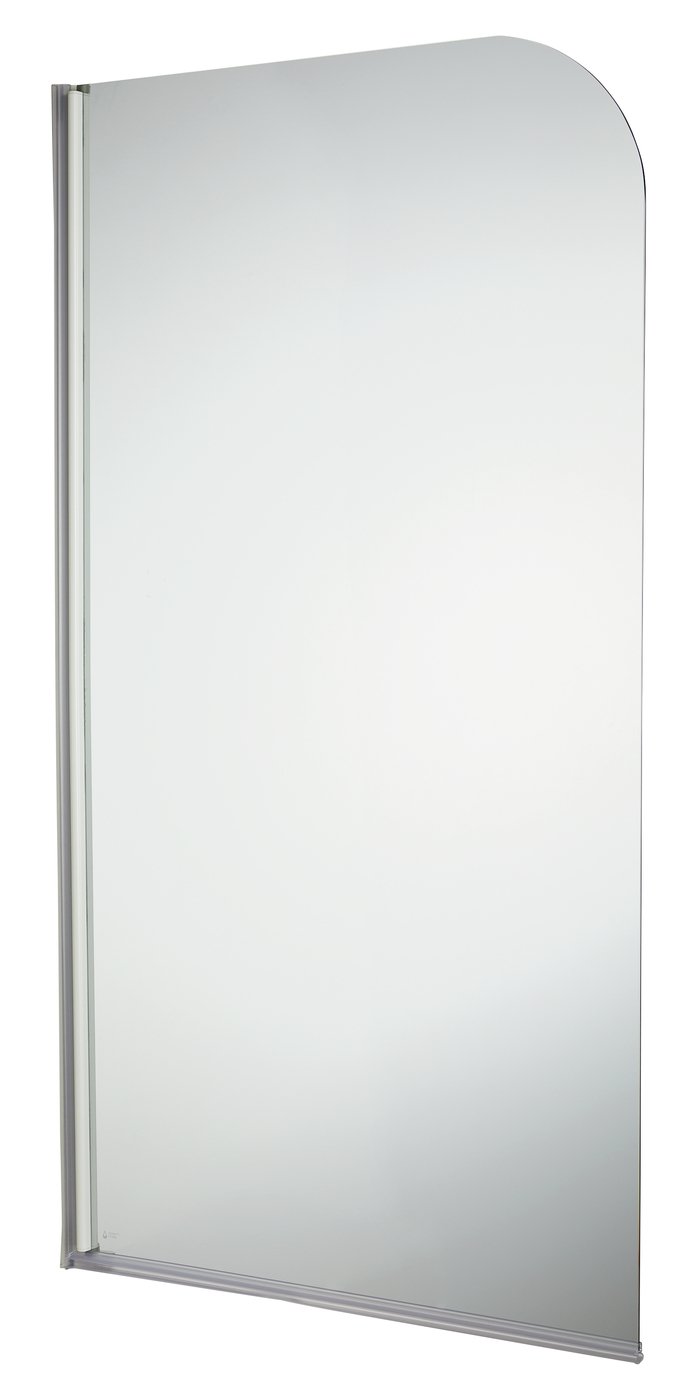 Argos Home Half Framed Radius White Shower Screen review