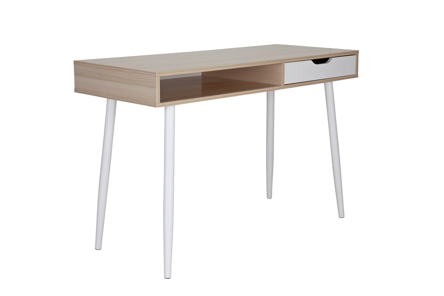 Argos Home Wood Style Office Desk - Oak effect