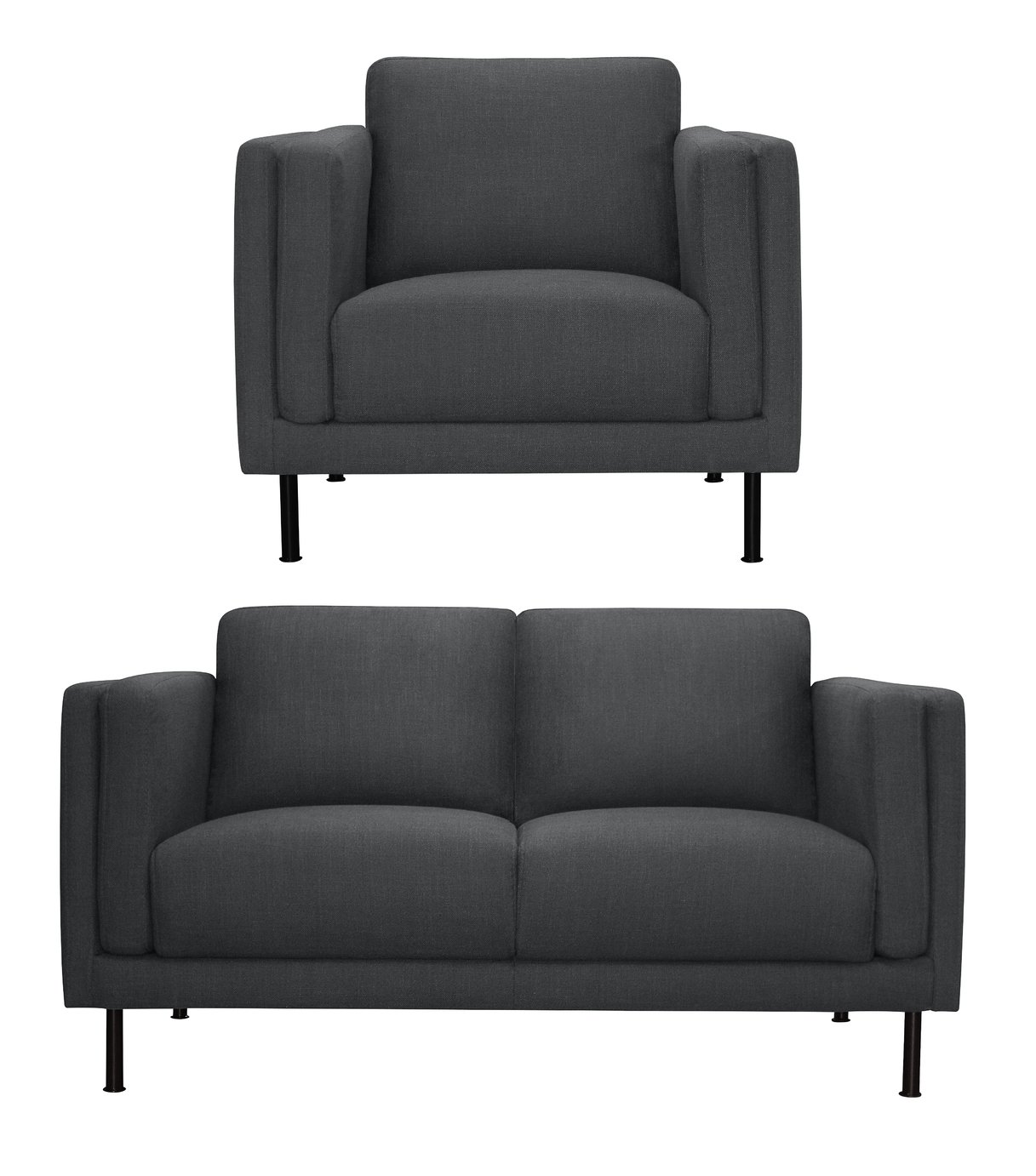 Argos Home Hugo Fabric Chair and 2 Seater Sofa review