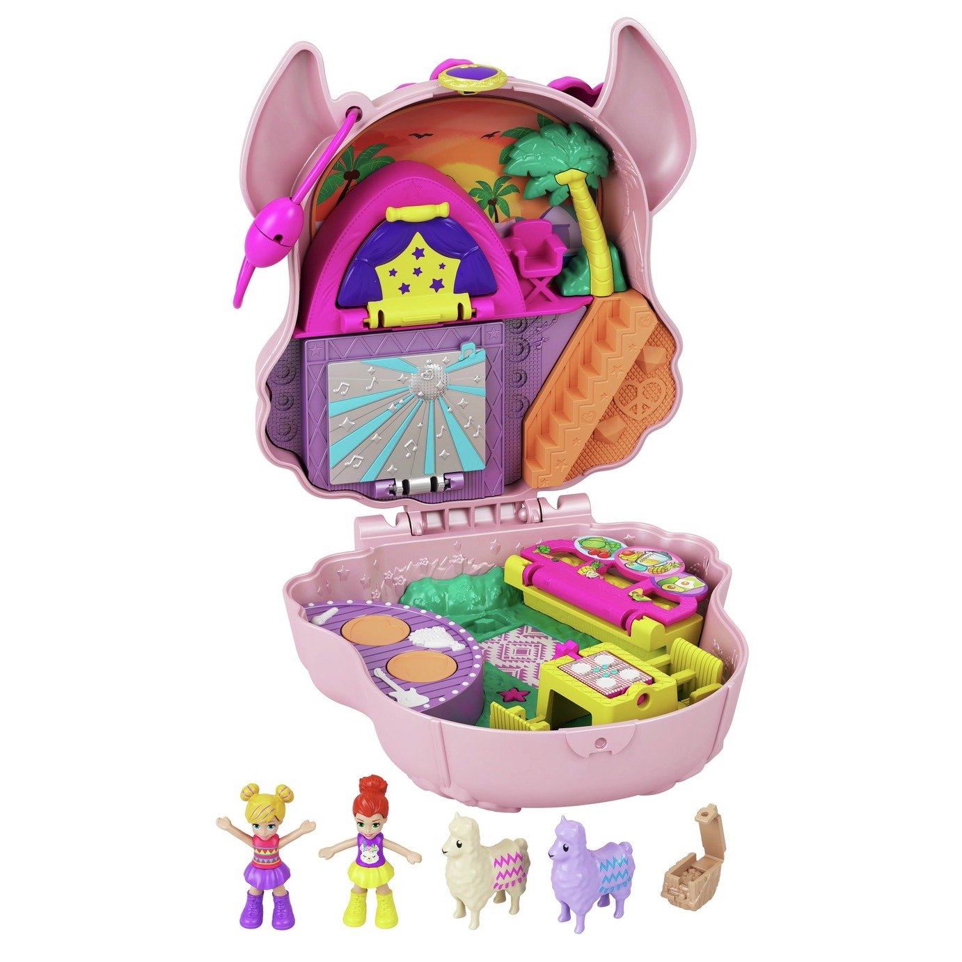Polly Pocket Polly and Lila Llama Concert Playset Review