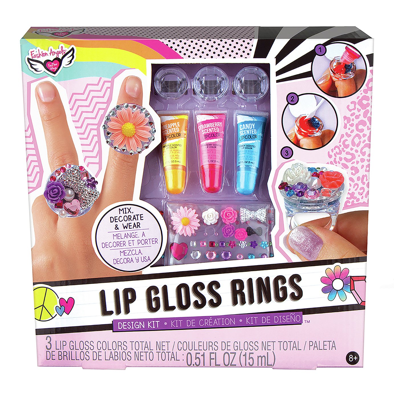 Fashion Angels Lip Gloss Rings review