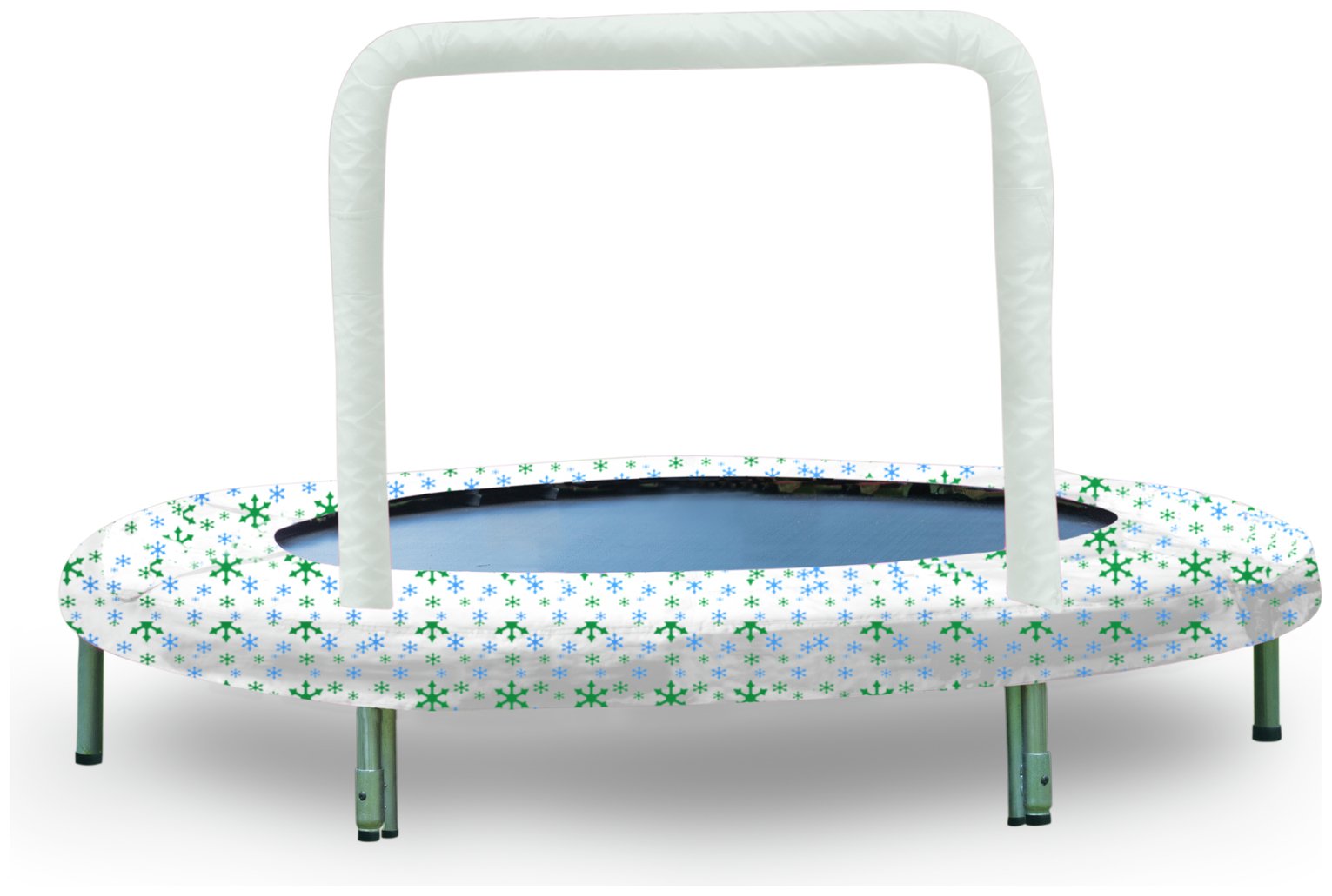 Bazoongi Snow Flake Mini Bouncer Trampoline