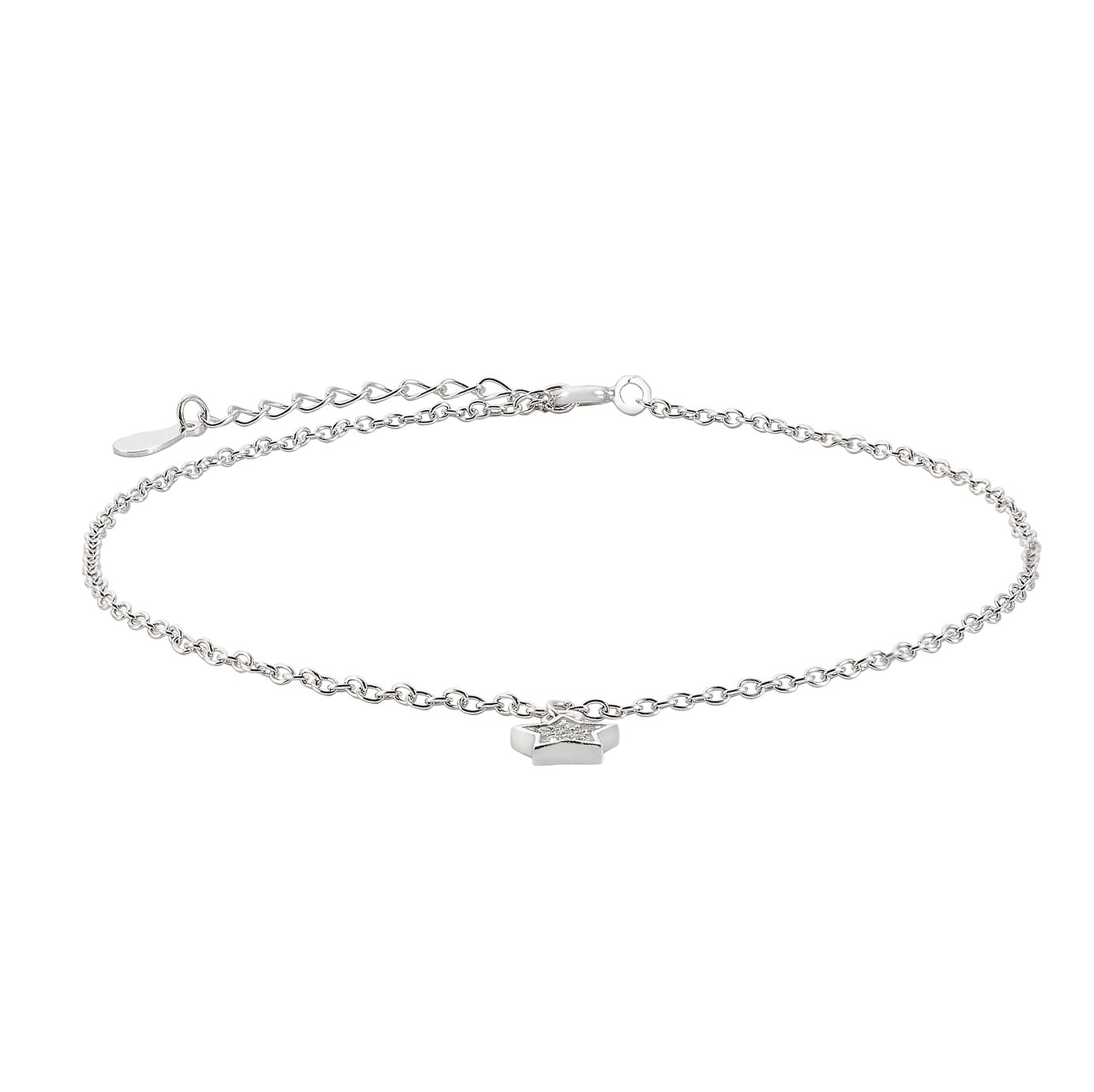 State of Mine Sterling Silver Crystal Star Anklet Review